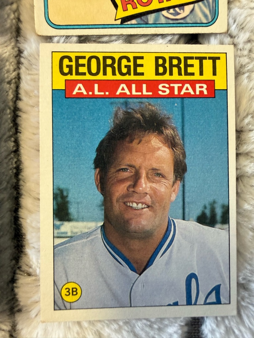 Topps George Brett Kansas City Royals Card - Blue/White - Picture 5 of 10